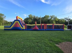 65’ obstacle course